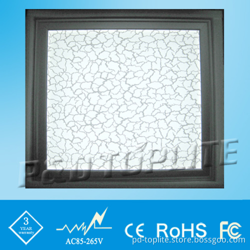 FCC Approved Artistic Square LED Panel Light (Laser-etching Type)